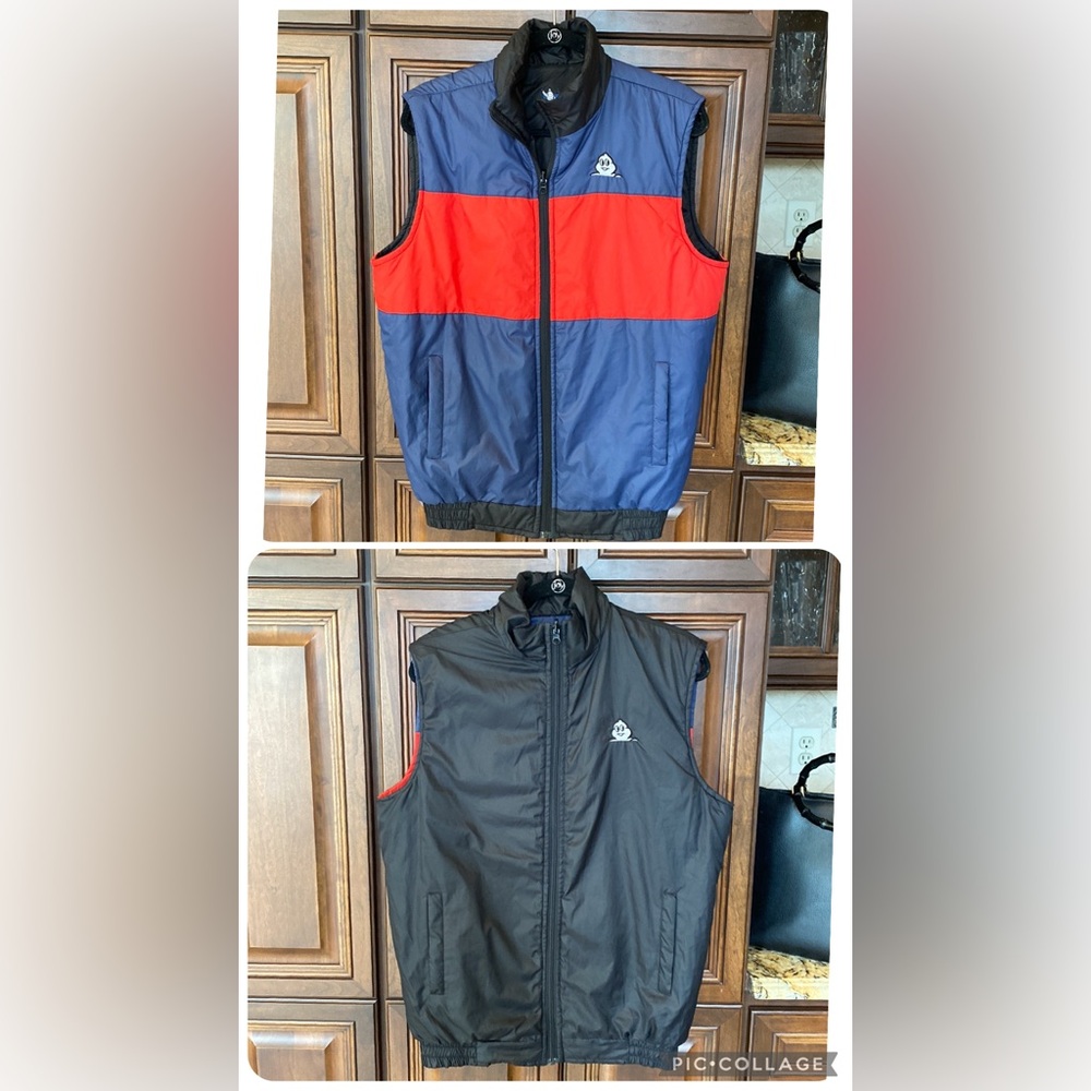 LAST DAYS MICHELIN MAN REVERSIBLE Puffer Vest
